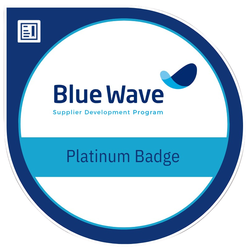 Blue Wave Platinum badge